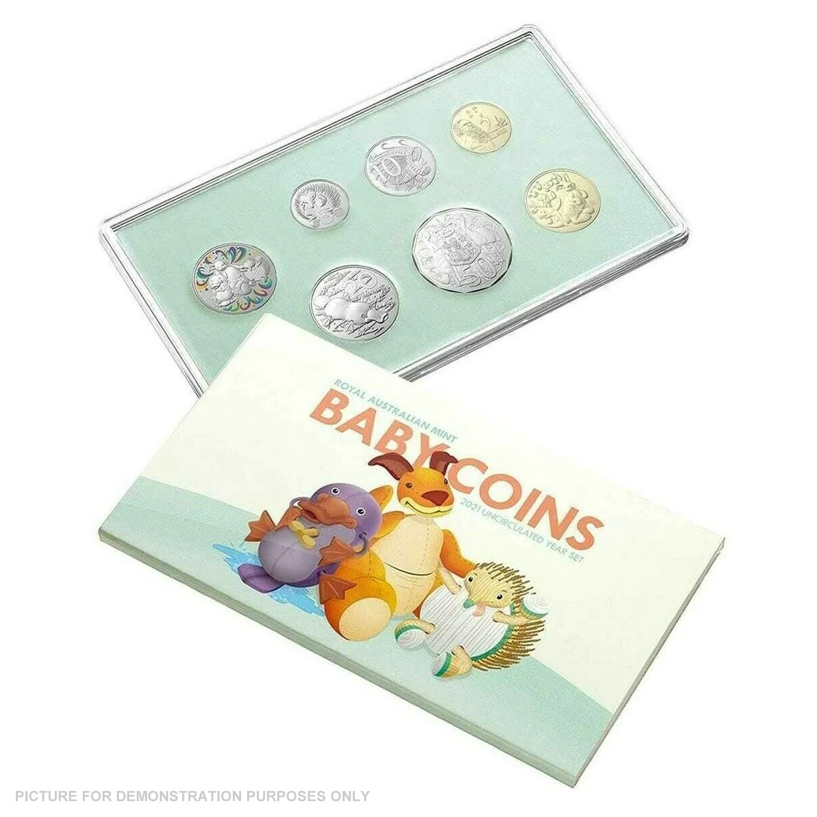 2021 Royal Australian Mint Uncirculated Baby Coin Set - Baby Toys